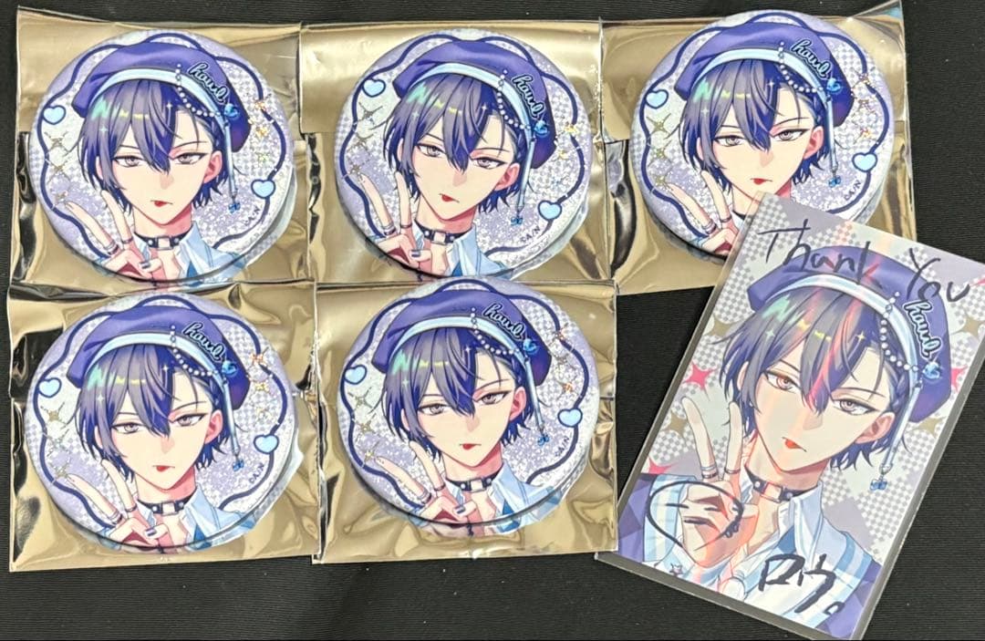 にじさんじ 小柳ロウ ぎゃうるふ チェキ 缶バッジ チェキ風カード にじさんじ 小柳ロウ ぎゃうるふ チェキ風カード 缶バッジ - メルカリ