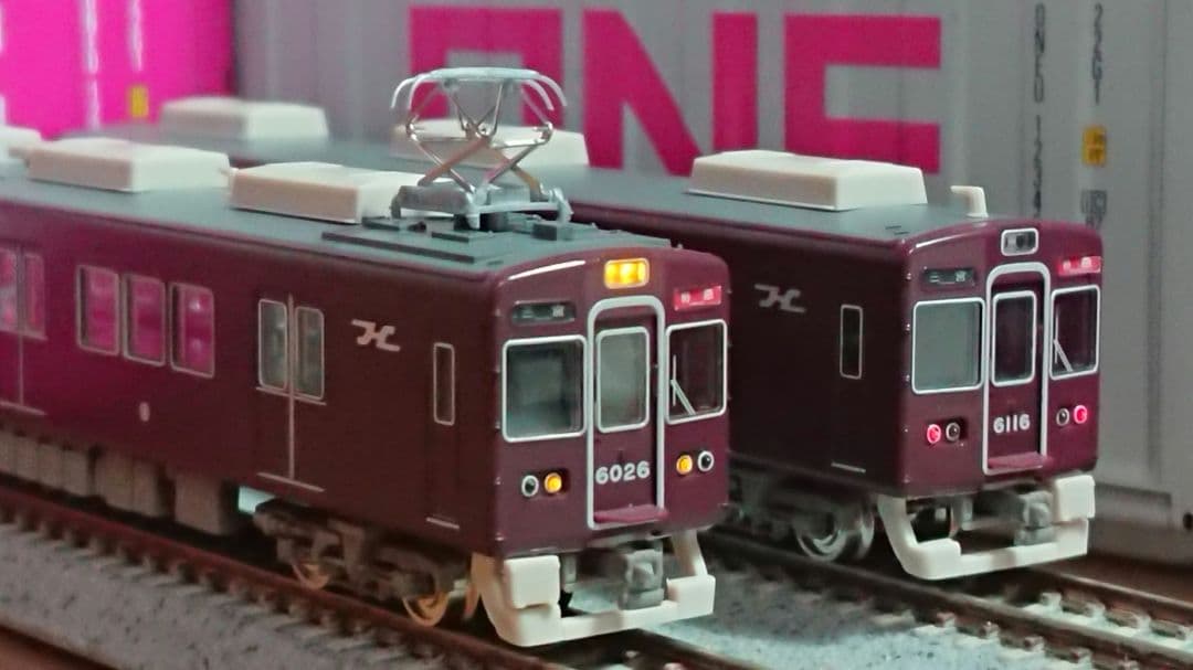 Nゲージ グリーンマックス 阪急6000系 神戸線 旧塗装 2+4両セット