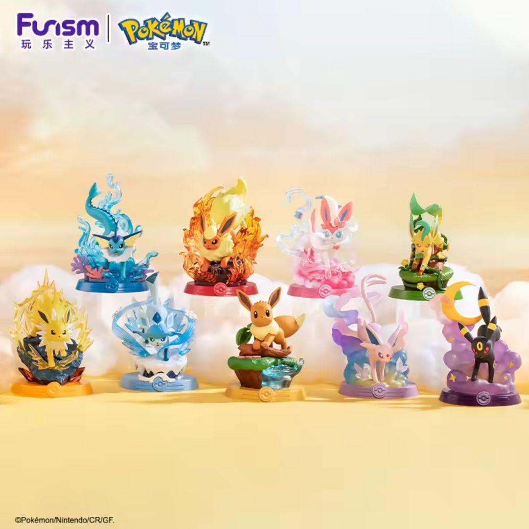 新品未開封 海外限定 正規品 ポケモン フィギュア 9体セット ブイズ 宝可梦