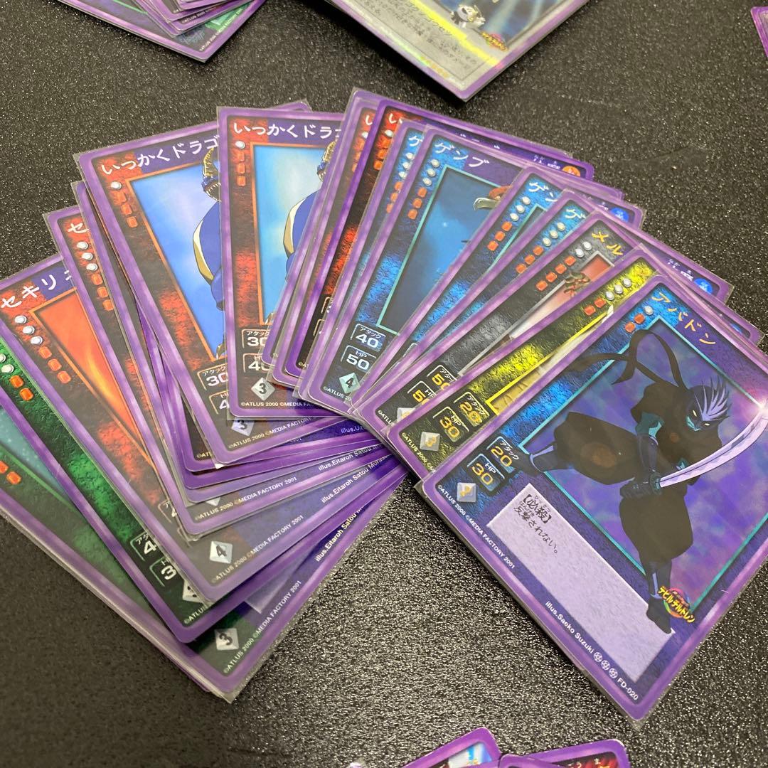 希少デビチルまとめ売り⑤未開封1～4弾×5パック・中古バインダー＆デッキケース他