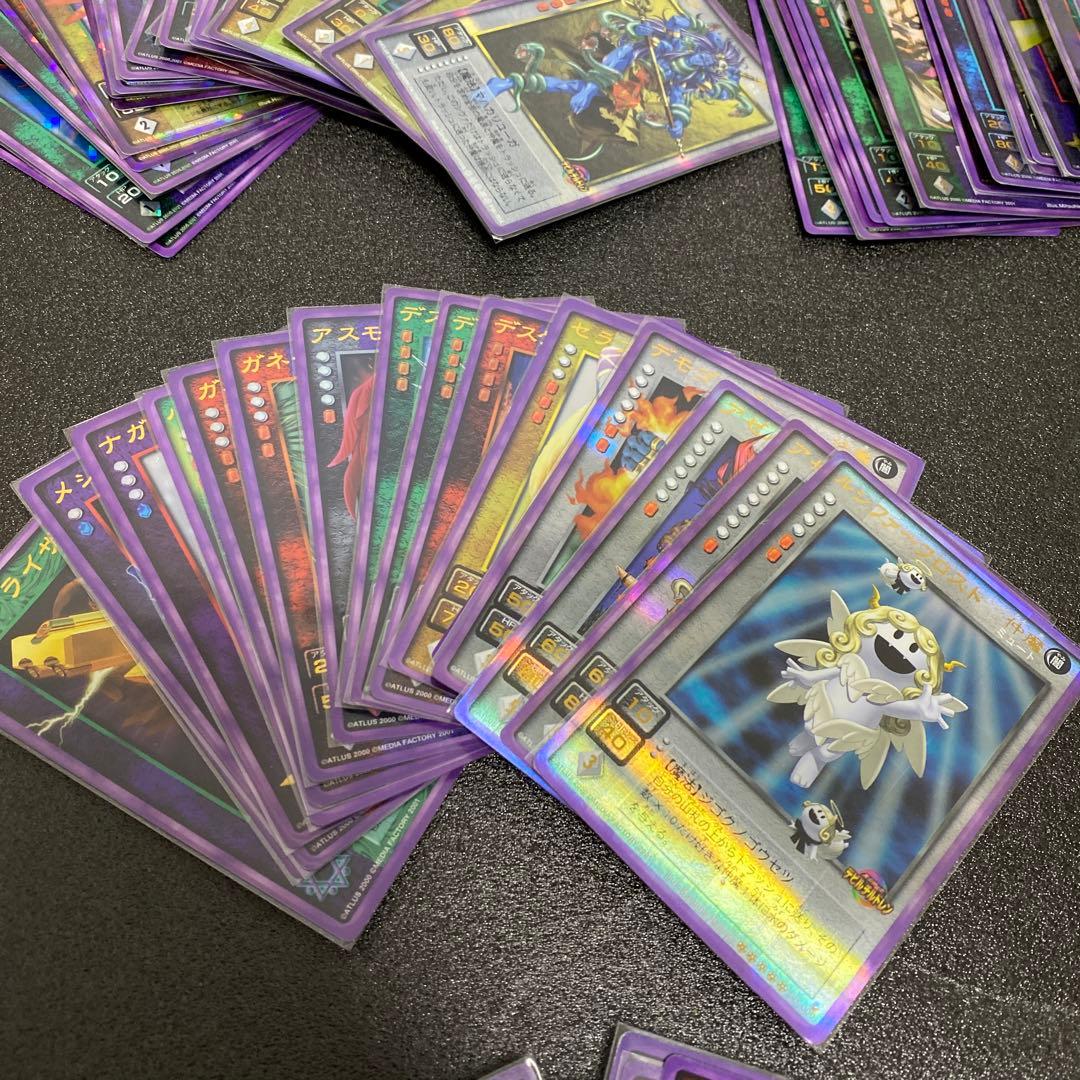 希少デビチルまとめ売り⑤未開封1～4弾×5パック・中古バインダー＆デッキケース他