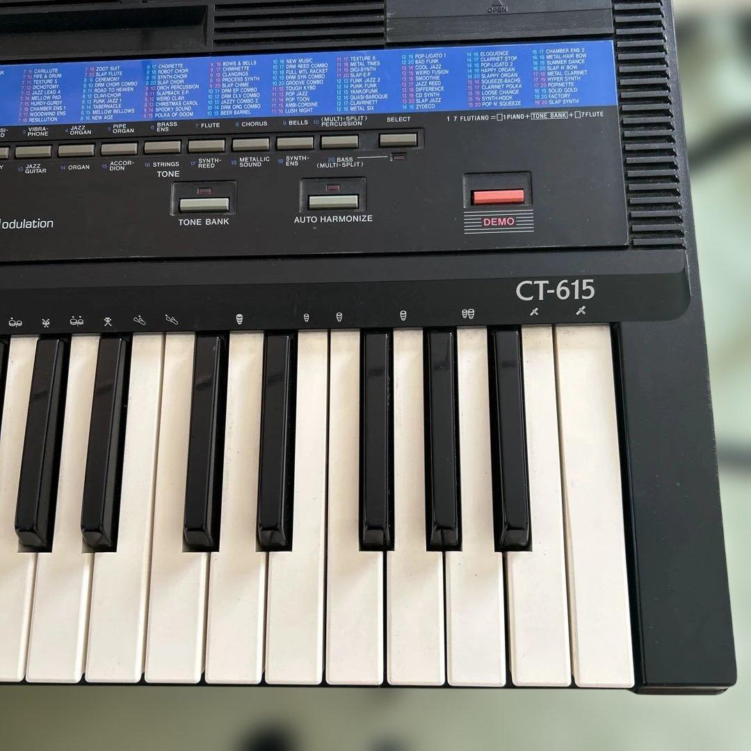 CASIO CT-615 キーボード