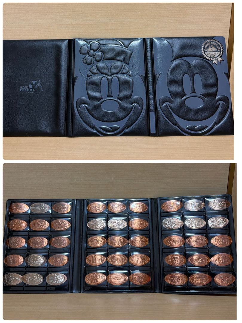 45枚】ディズニー スーベニアメダル まとめ売り 2007年 ブック付き