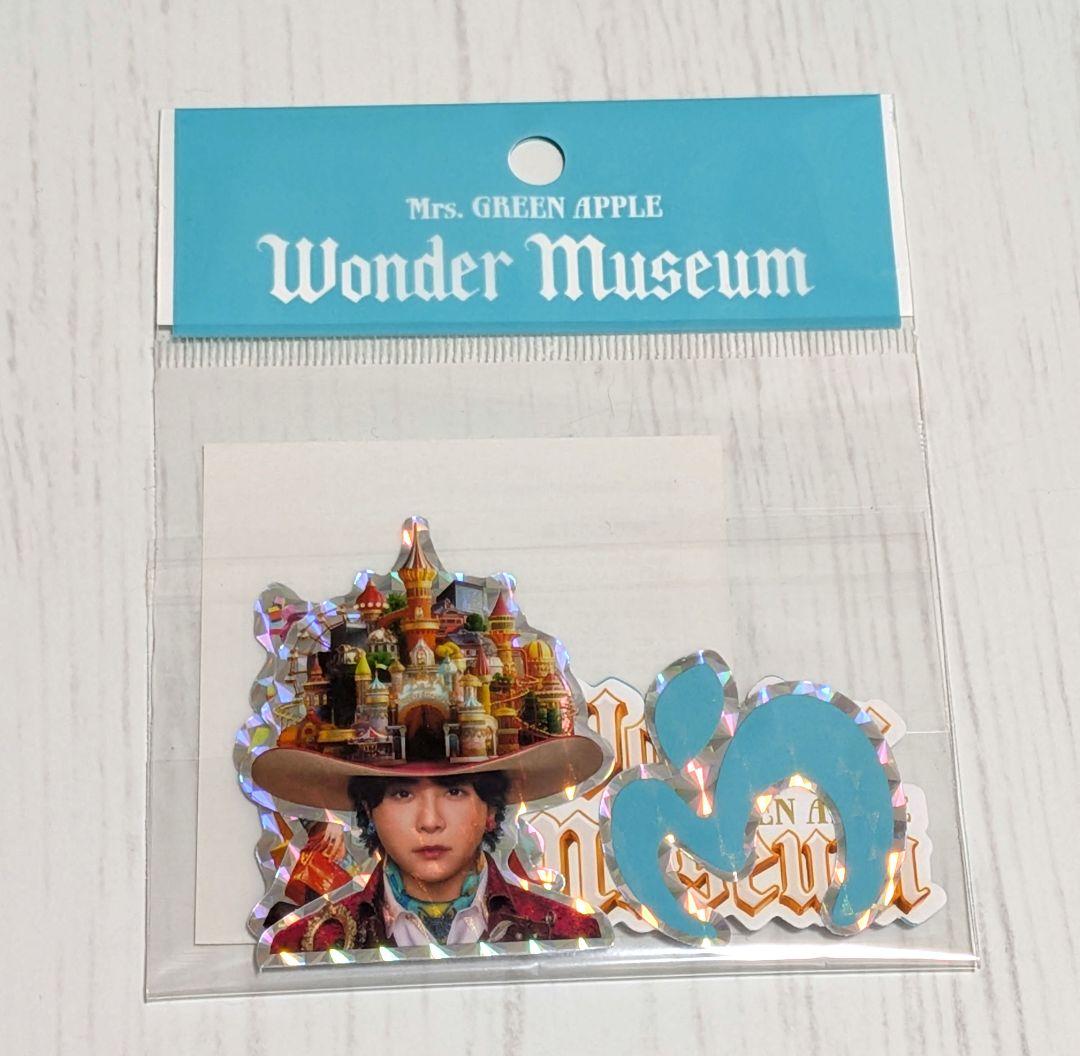 新品 ミセスグリーンアップル ワンダーミュージアム ステッカー - メルカリ