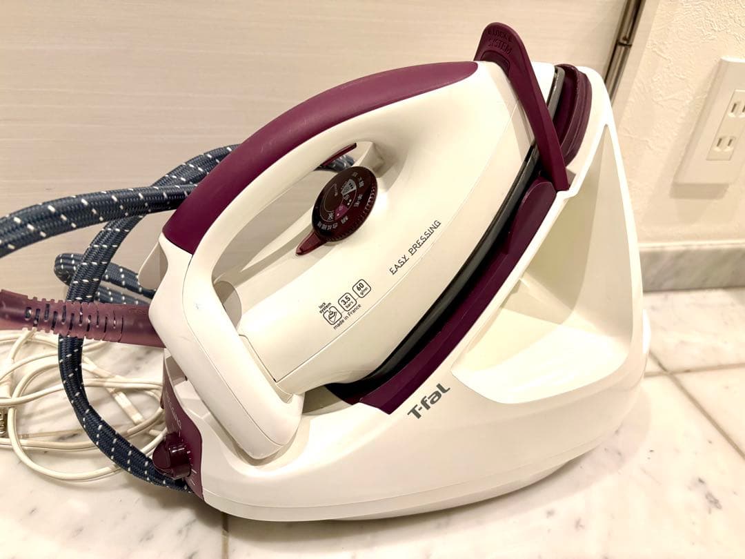 ティファール スチームアイロン イージープレシング GV5240J3 動作品