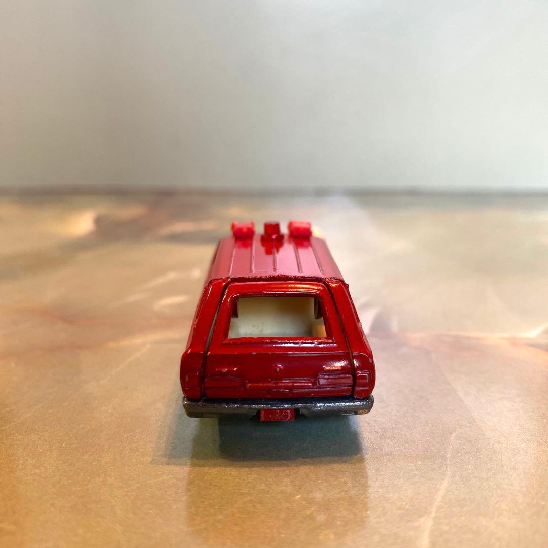 トミカNO.78 ニッサンセドリックワゴンファイアチーフカー 黒箱 日本製