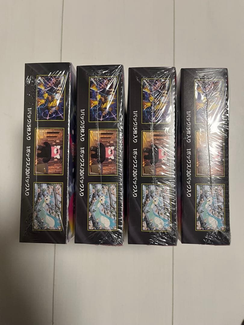 【シュリンク付】ポケモンカード メガブレイブ4BOX メガシンフォニア4BOX