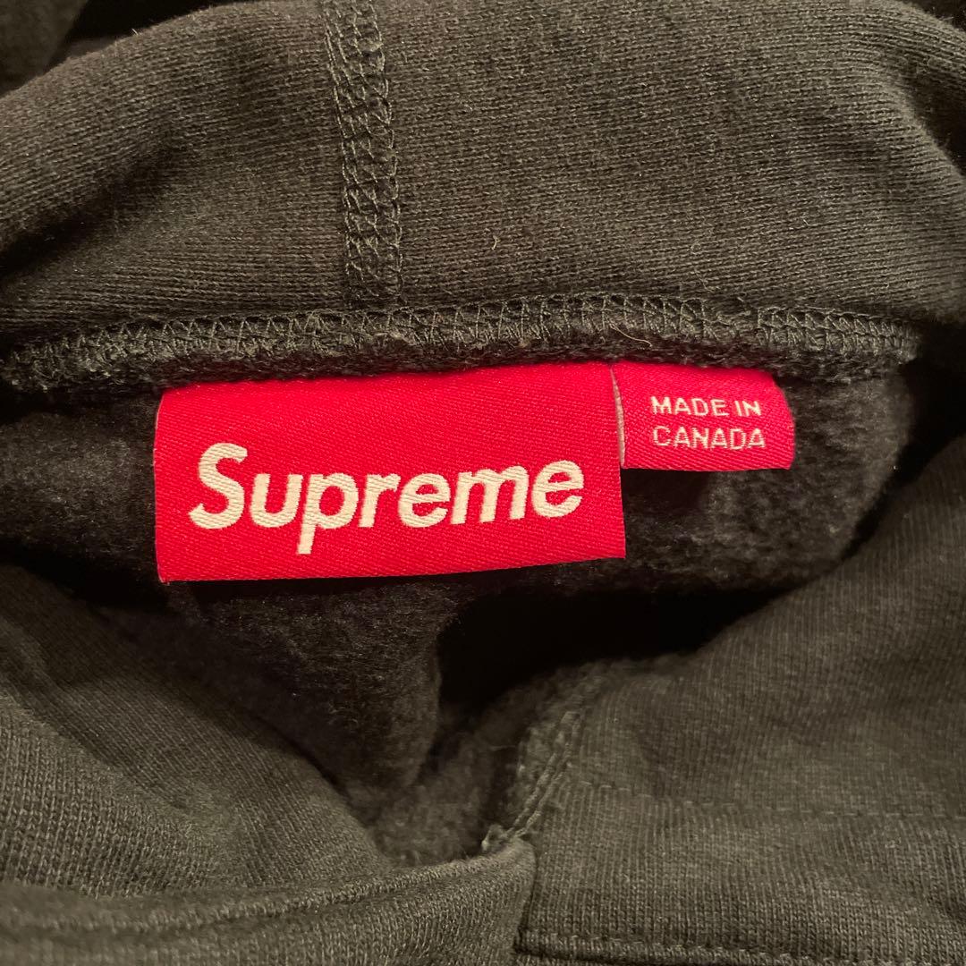 supreme シュプリーム　ボックスロゴパーカー　ブラック