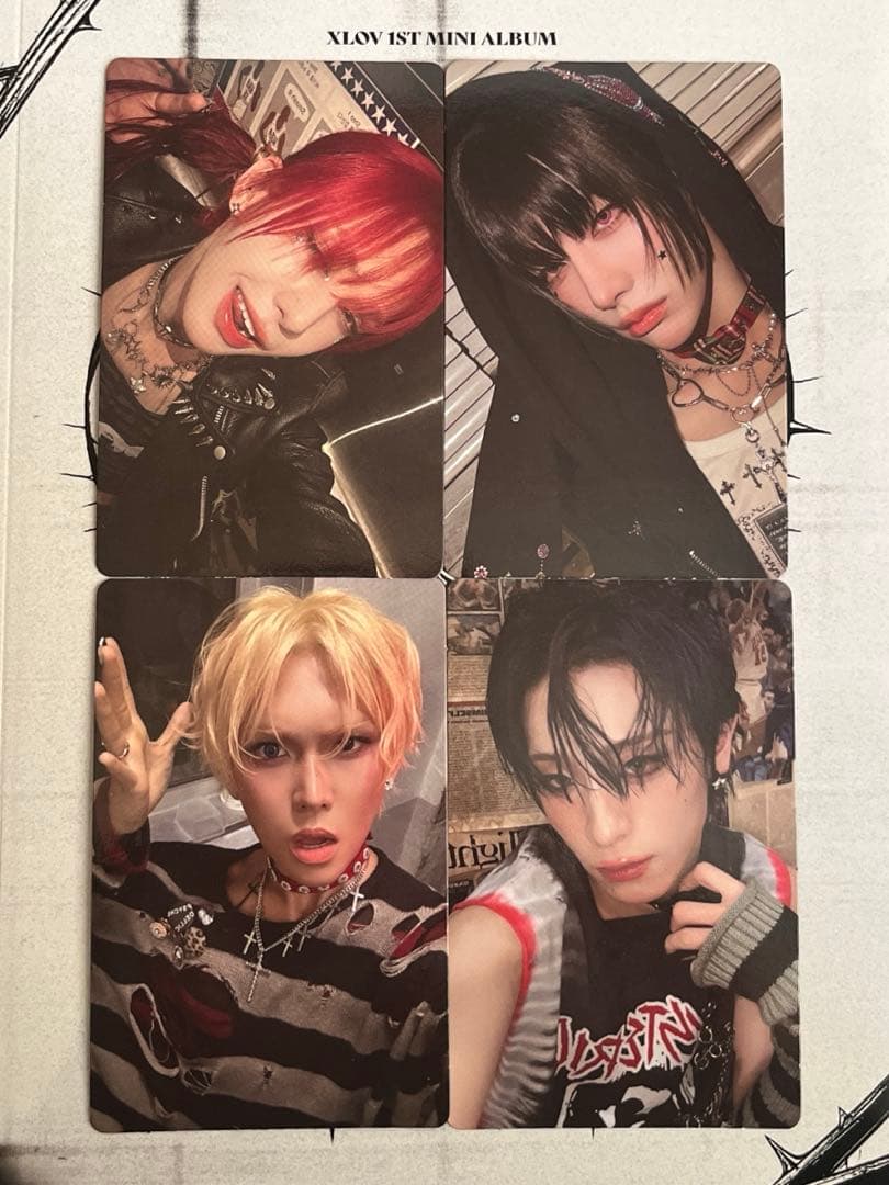 XLOV 封入トレカ O VER 4種セット - メルカリ