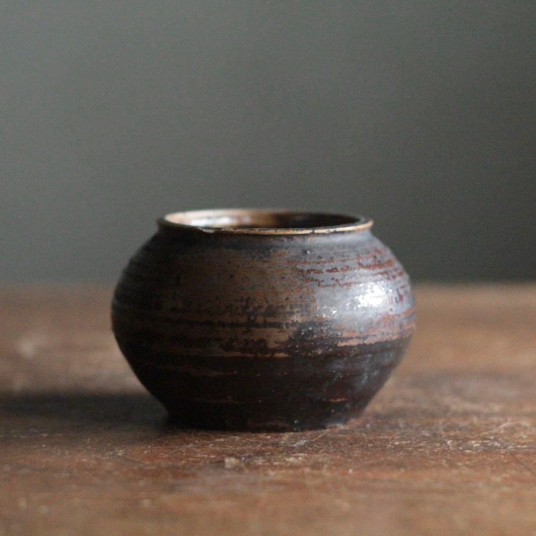 丹波 小壺 古道具 アンティーク 丹波焼 立杭焼