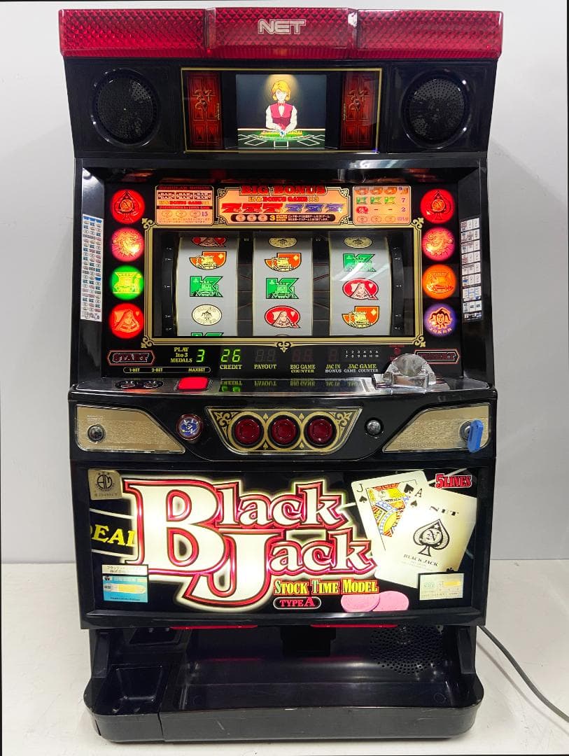 パチスロ スロット 4号機 ネット ブラックジャック777 - メルカリ