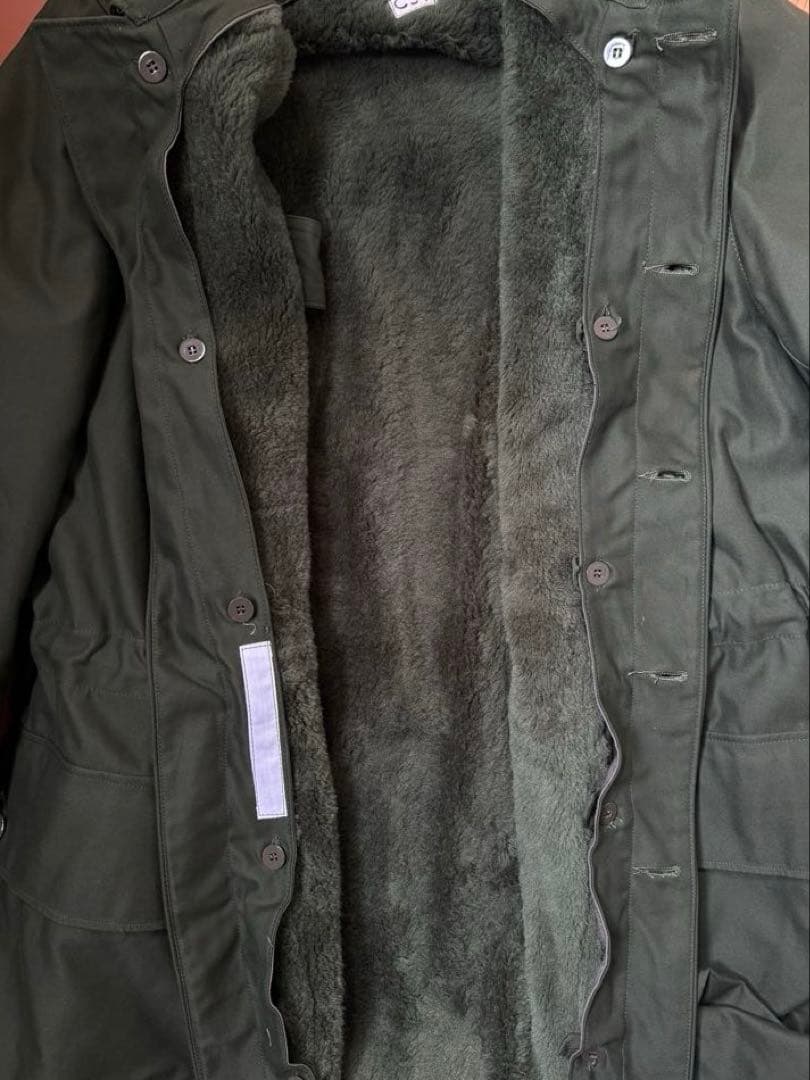 スウェーデン軍 M-59フィールドコート&ボアライナー デットストック【C54】