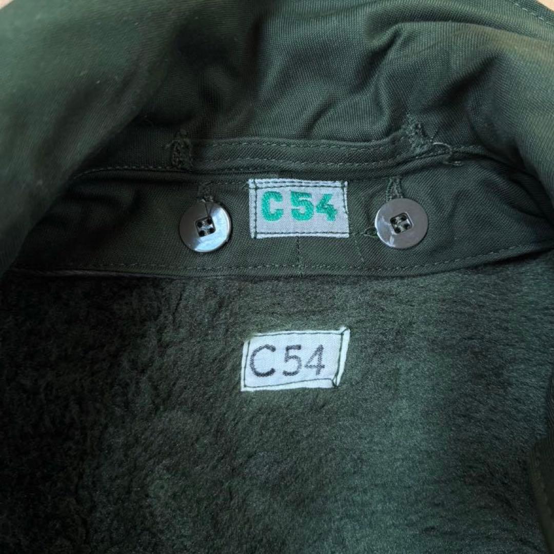 スウェーデン軍 M-59フィールドコート&ボアライナー デットストック【C54】