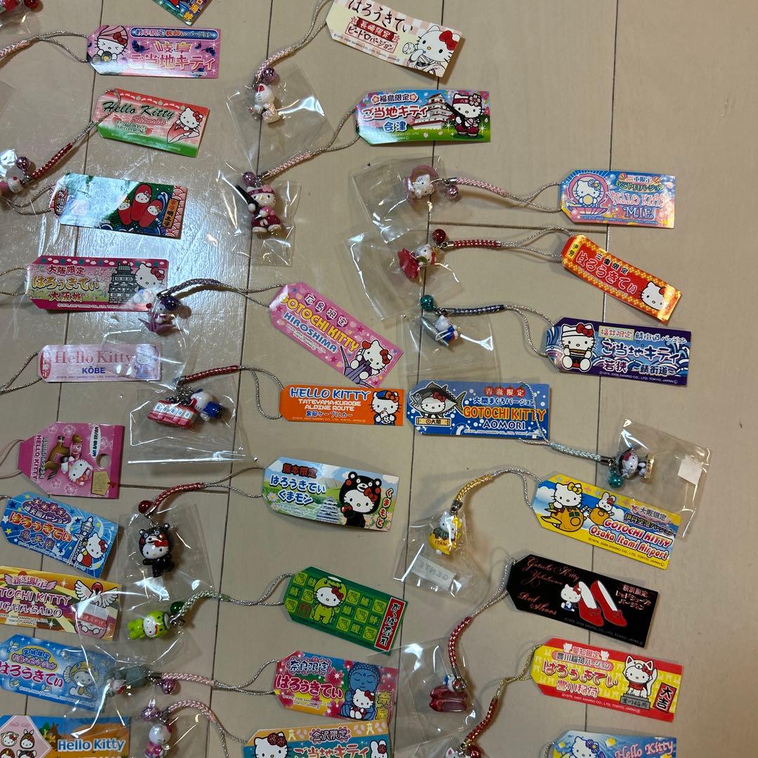 ご当地キティ　根付ストラップ　まとめ売り