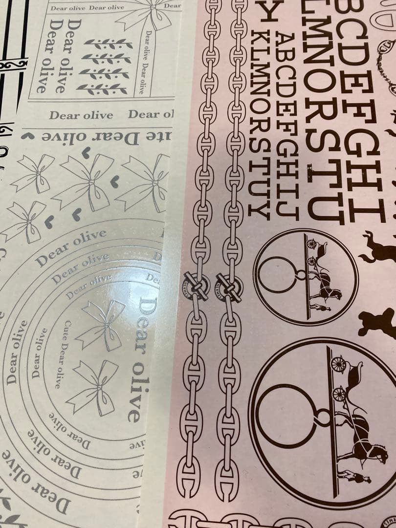 ポーセラーツ転写紙A3、13枚