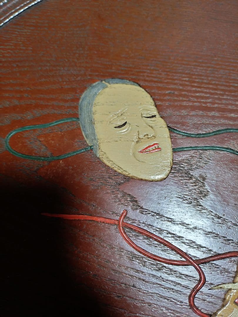 鎌倉 盆 漆 彫刻 在銘 東満 高台 アンティーク 工芸品 置物