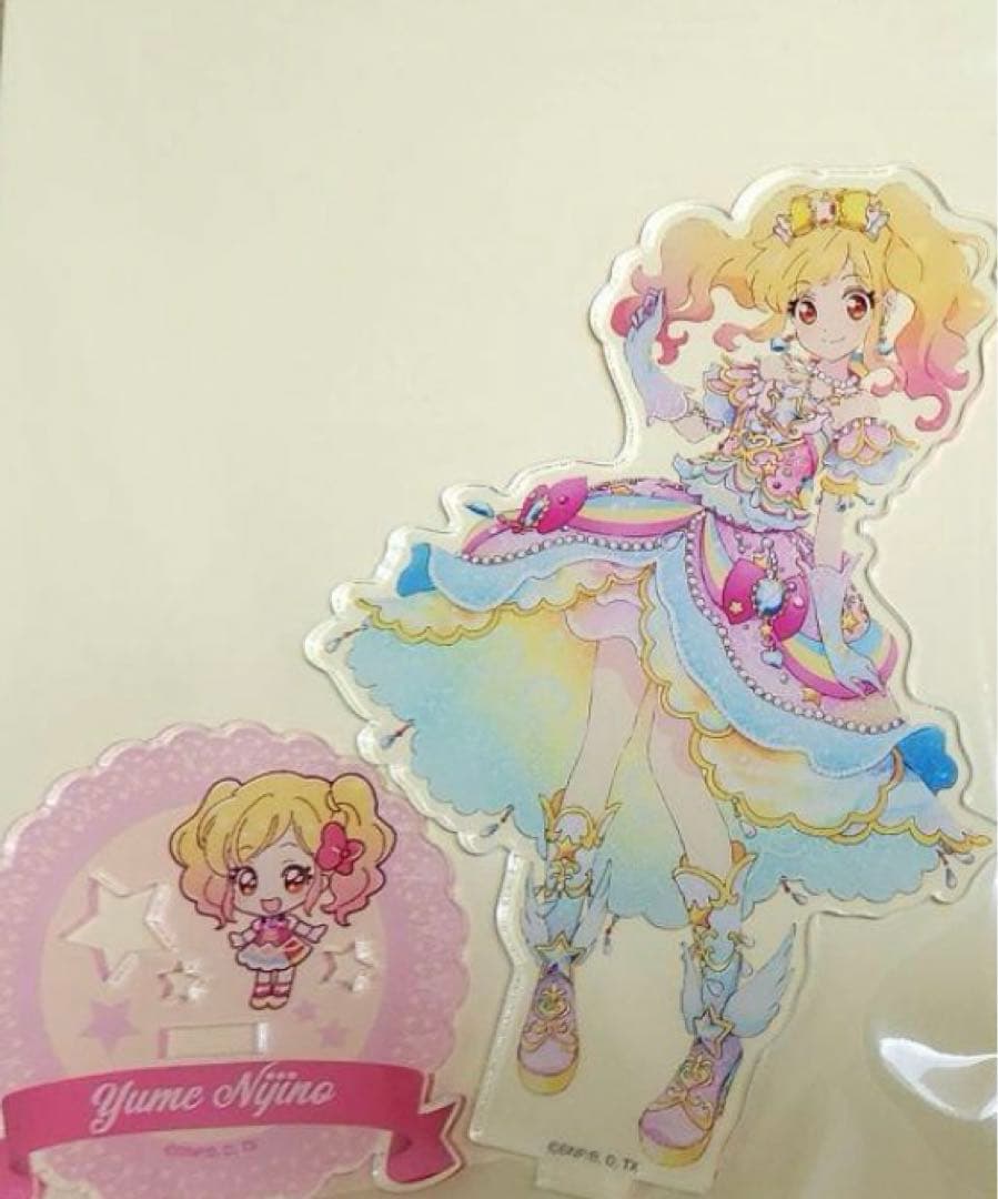 虹野ゆめ アクスタ アイカツスターズ アクリルスタンド ゆめ Amazon.co