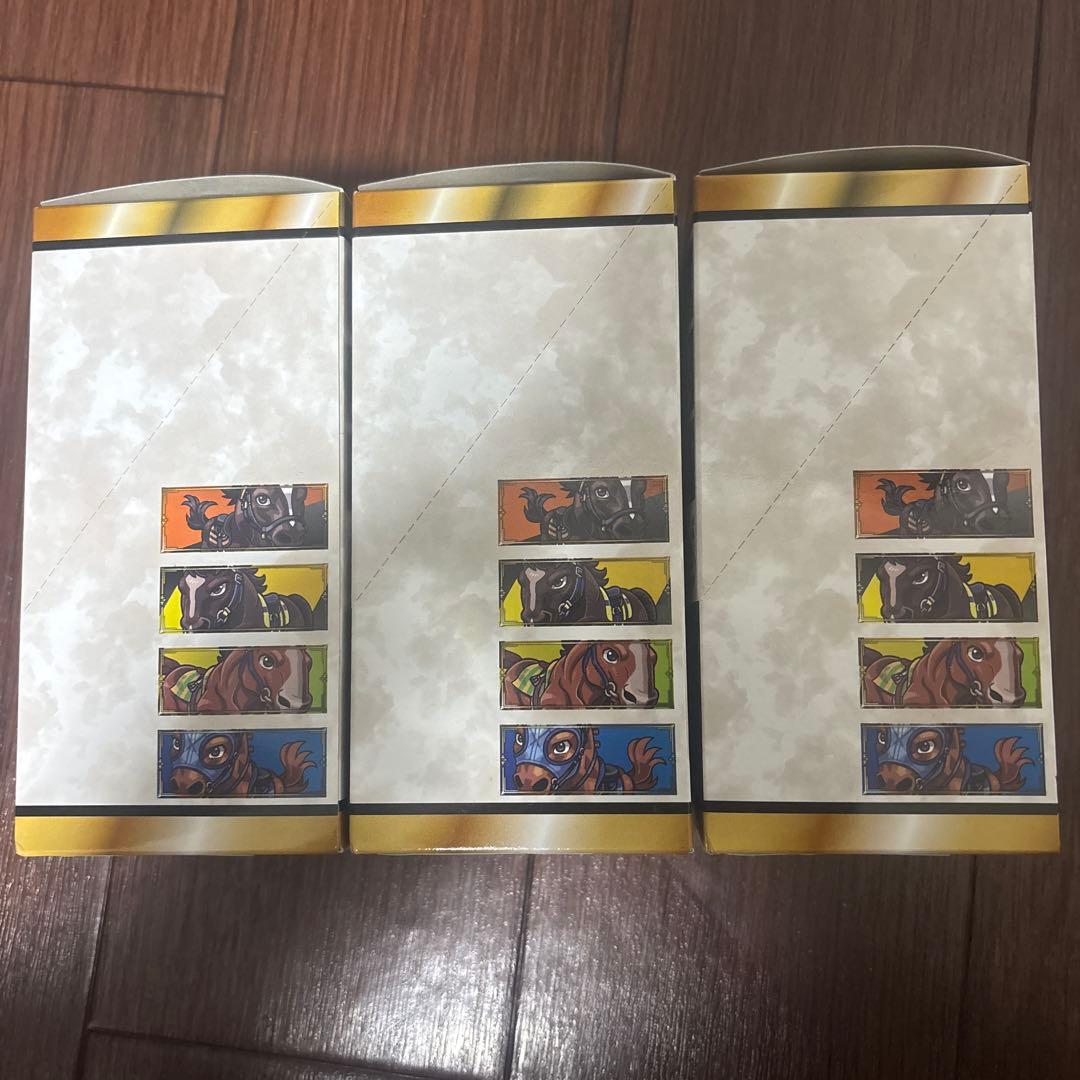 サラブ烈闘デフォルメシールオーナーズ vol.1 新品未開封　3BOX