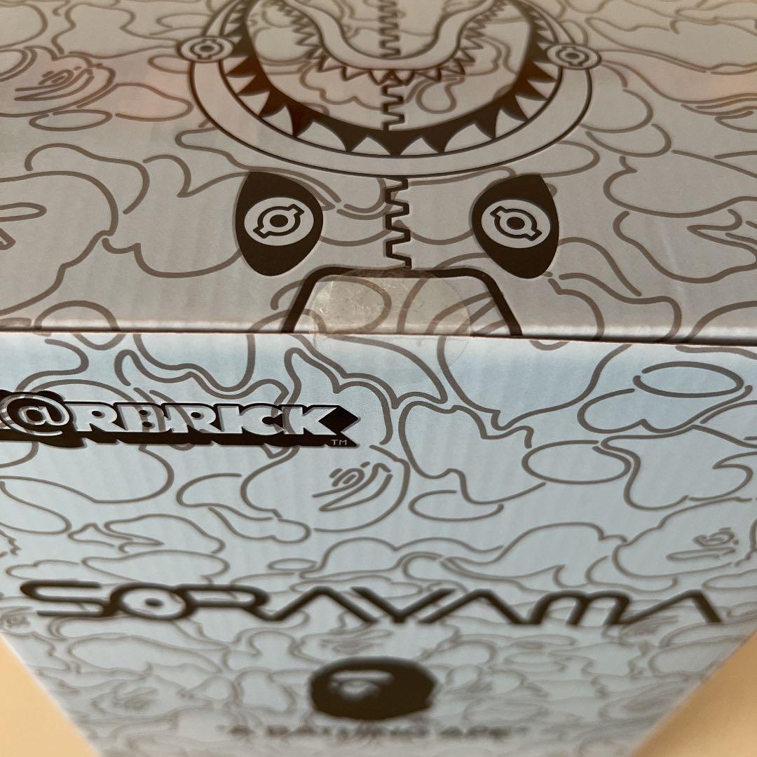 BE@RBRICK SORAYAMA × BAPE(R) CAMO SHARK 100％ & 400％ GOLD