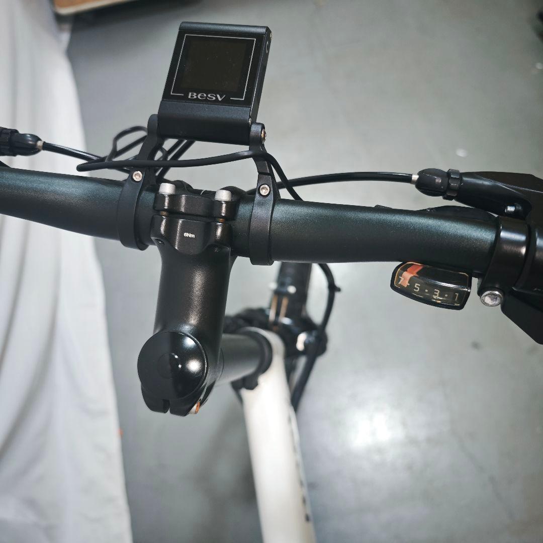 (本日中まで、たけ)BESV電動アシスト自転車 PSA1 ONE ホワイト