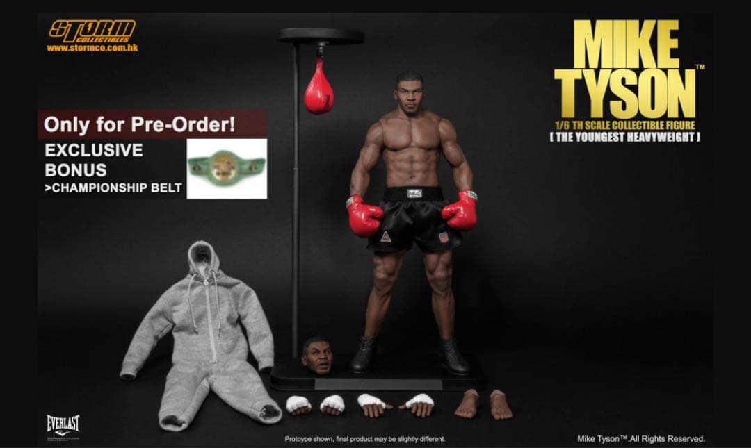 貴重品　マイク・タイソン 1/6 コレクティブルフィギュア