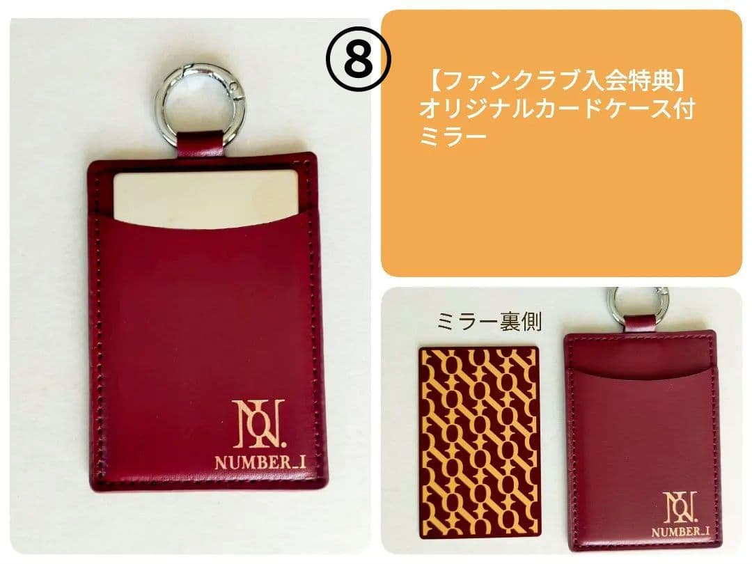 Number_i 8点／Tシャツ,ペンラ,CD, Blu-ray,FC入会特典他