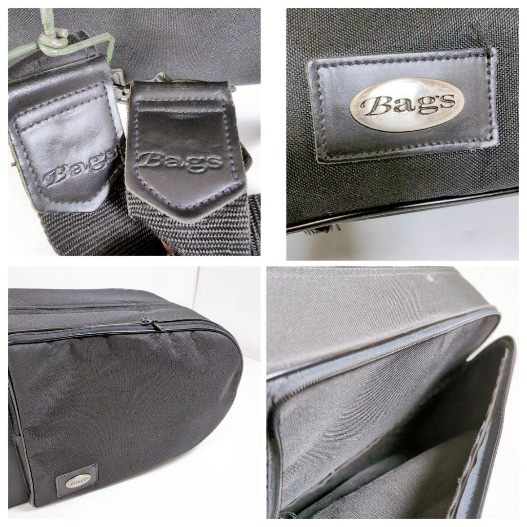 Bags バッグス バリトンサックスケース ダブルショルダー 黒 ブラック