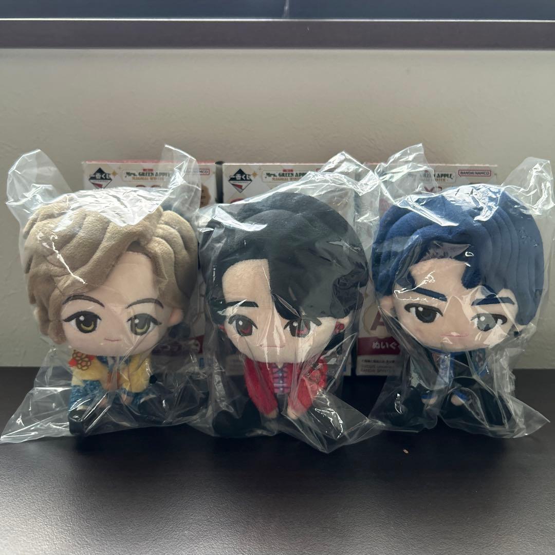 は*て様 ミセス 一番くじA賞ぬいぐるみ コンプリート 大森元貴 藤澤涼