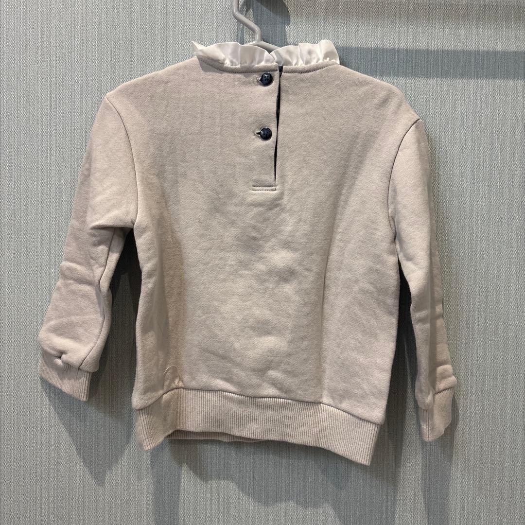 美品　familiar トレーナー 100cm グレー