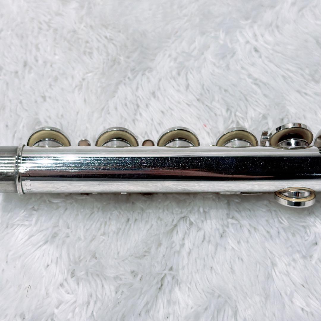 【メンテ済】YAMAHA YFL-211S 211S 銀メッキ Eメカ