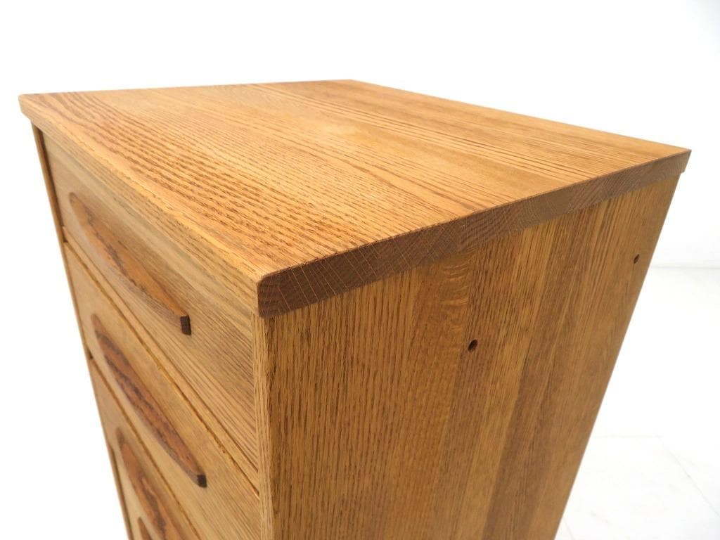 展示品 モモナチュラル オーク材 チェスト 収納 キャビネット 北欧