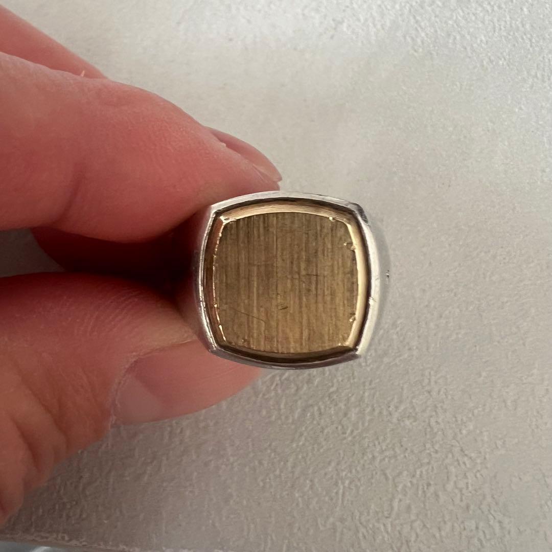 TOMWOOD トムウッド　9k シグネットリング