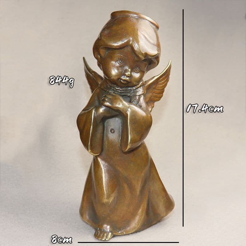 銅製 銅像 小天使 キューピットリビング 玄関 装飾品 工芸品 置物