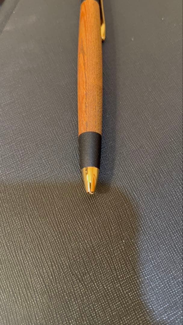 美品！！ボナンペン 欅　真鍮金具　シャープペン0.5 箱・保証書付き　早い者勝ち