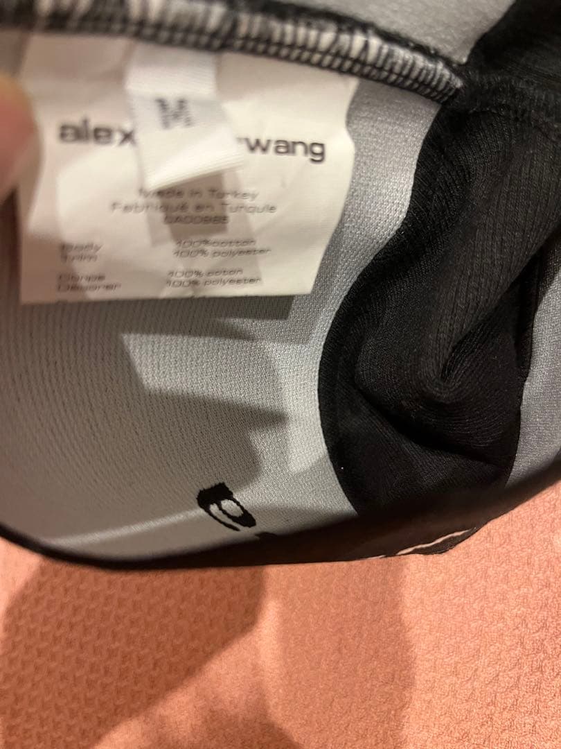 新品未使用　アレキサンダーワン ロゴストレッチブラ　Mサイズ