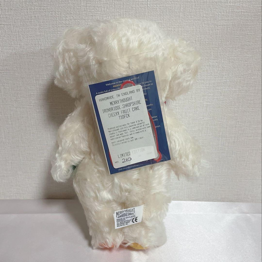 メリーソート　フルーツケーキ　チーキー　ホワイト　テディベア　白　イギリス
