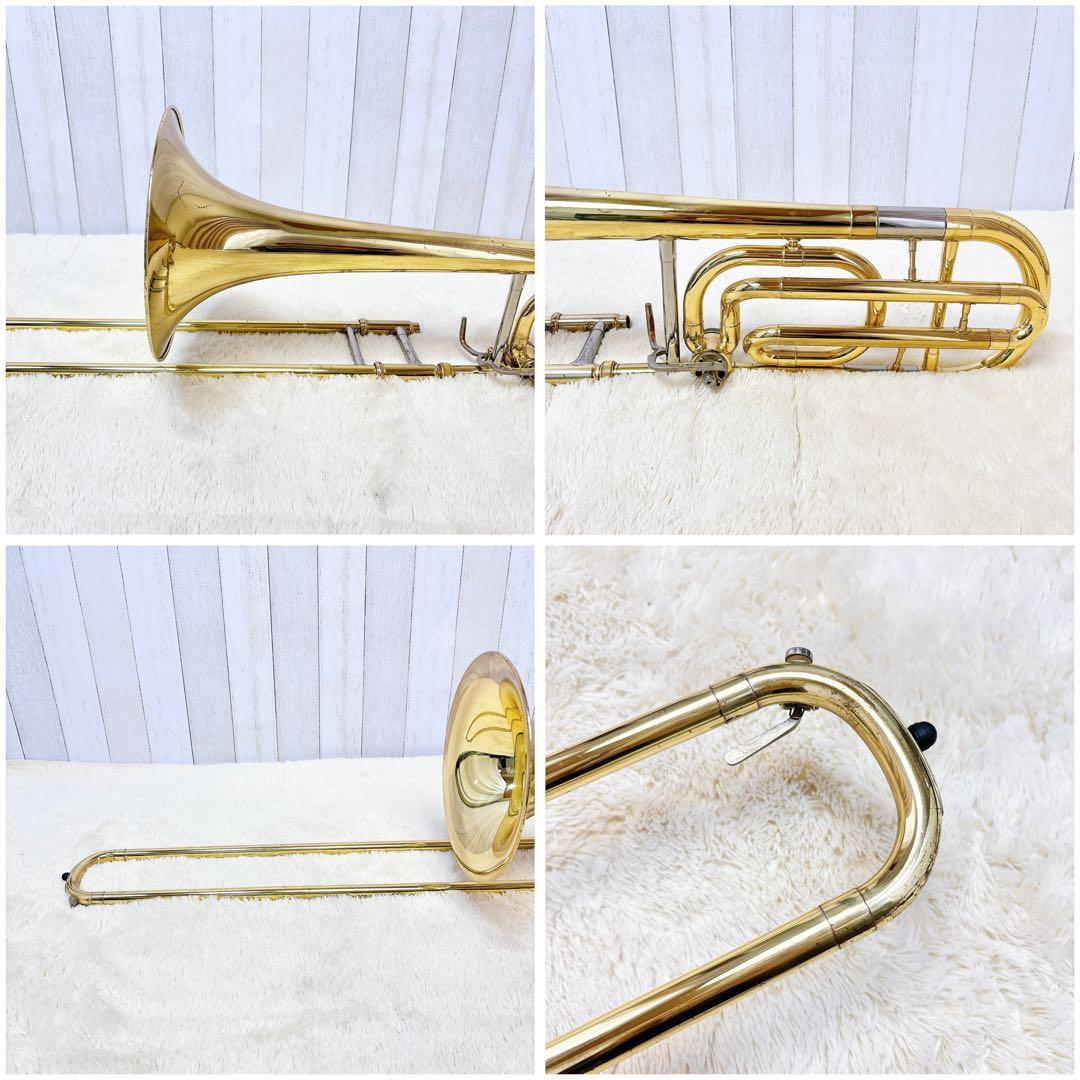 YAMAHA YBL-322 B♭/F バストロンボーン マウスピース付き