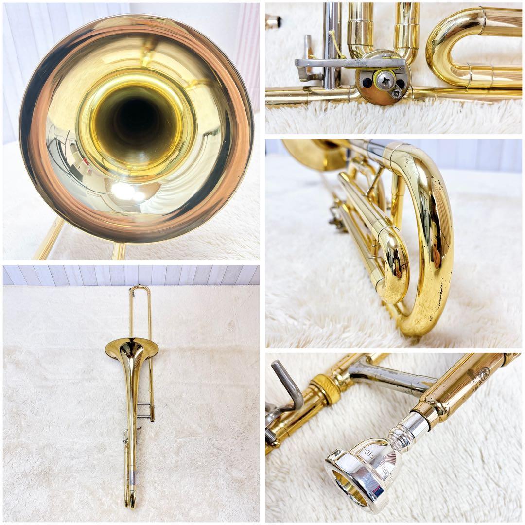 YAMAHA YBL-322 B♭/F バストロンボーン マウスピース付き