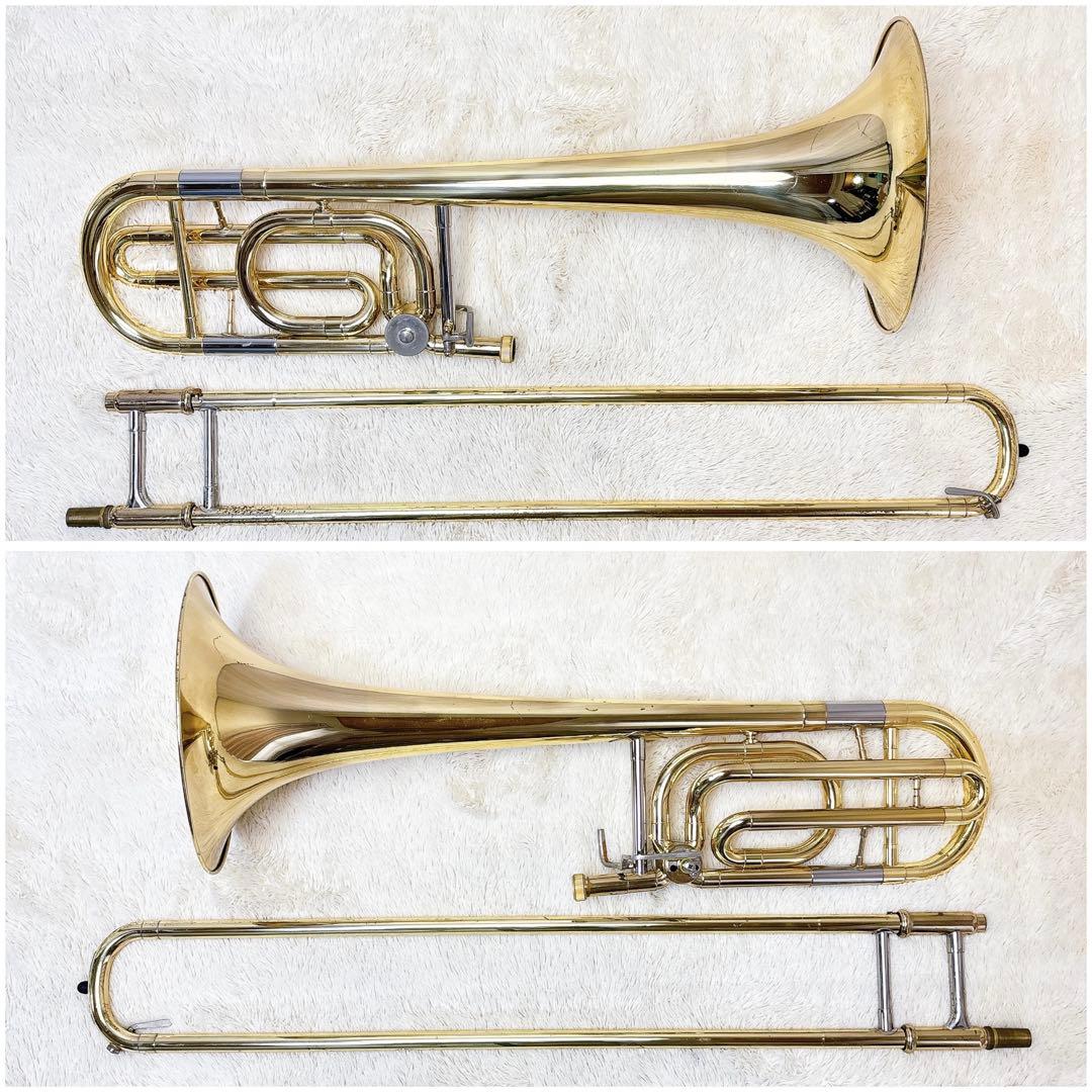 YAMAHA YBL-322 B♭/F バストロンボーン マウスピース付き