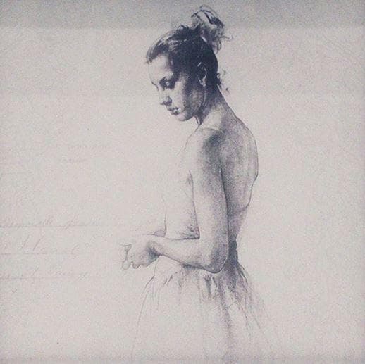 アートフレーム 2枚セット バレエダンサー 額絵 モダン 85064PI