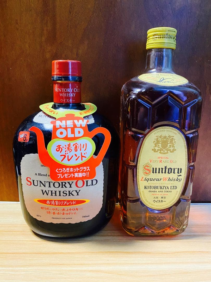 サントリー　お湯割りブレンドオールド　復刻角瓶 楽天市場】【レトロ】サントリー オールド お湯割りブレンド 40度