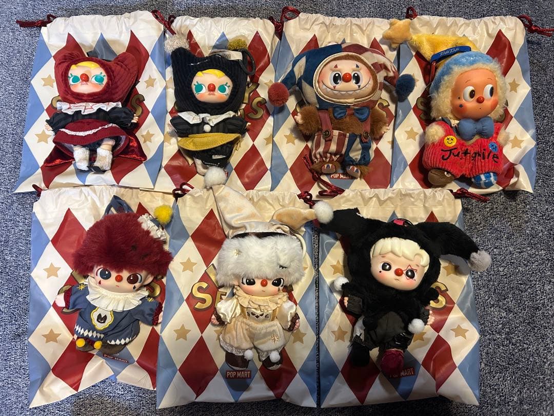 POPMART WHY SO SERIOUS アソート セミコンプ 7種セット - ぬいぐるみ