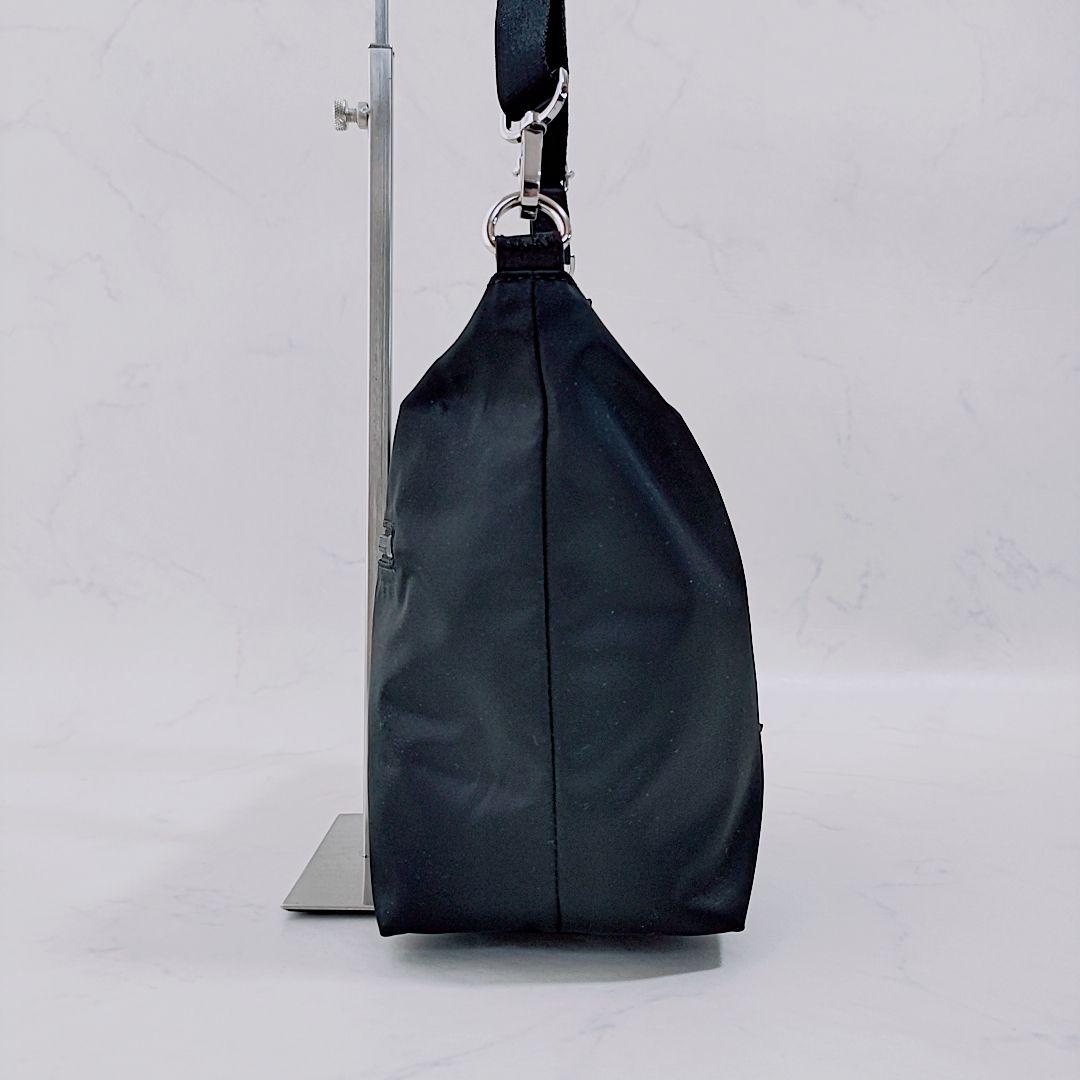 russet 保証書付 2WAY ショルダーバッグ クラウズナイロン ブラック