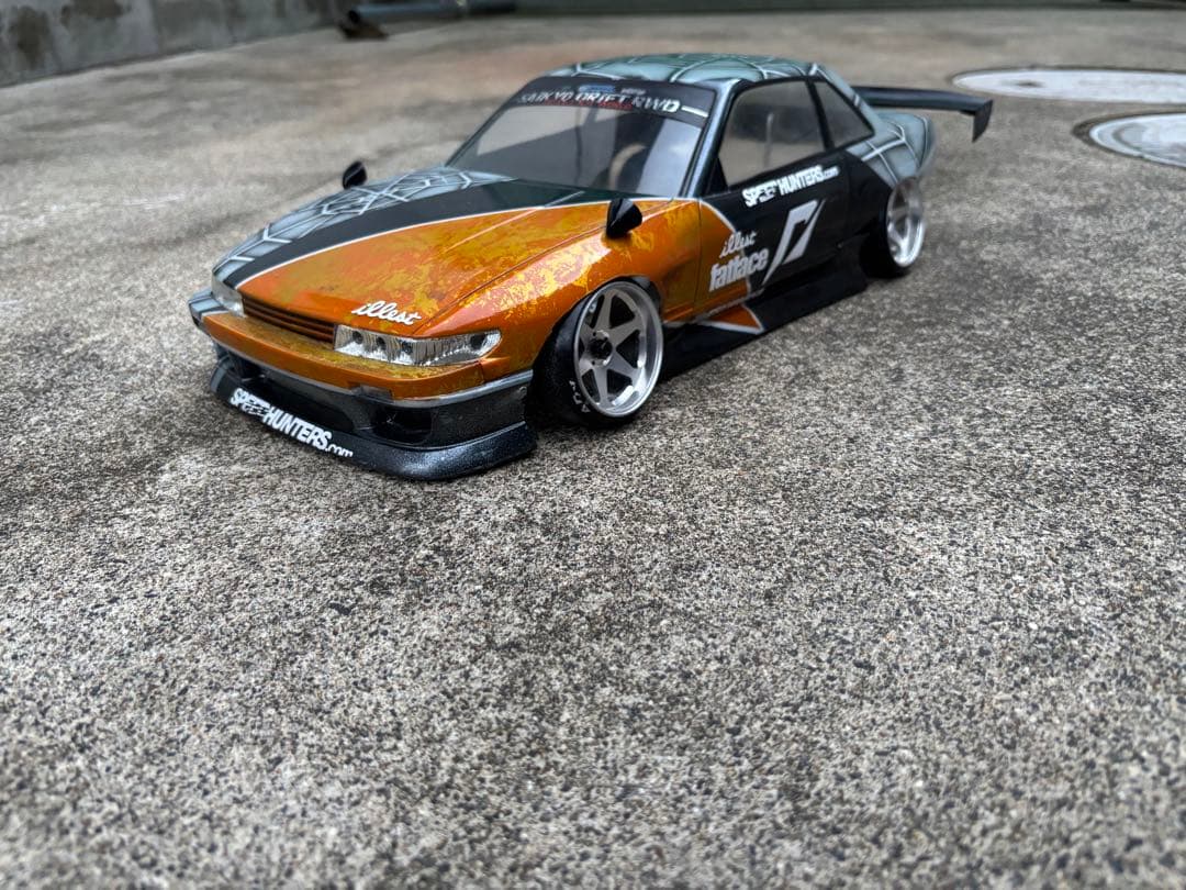 s13シルビア　d-like speed hunterカラー