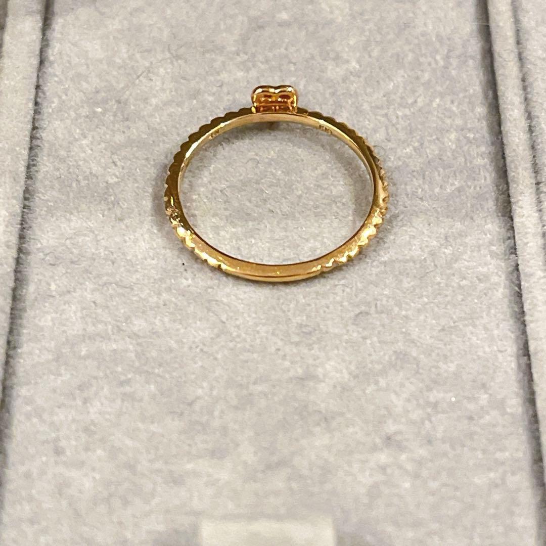 NOJESS ノジェス ハート リング K10 3号 ピンキー