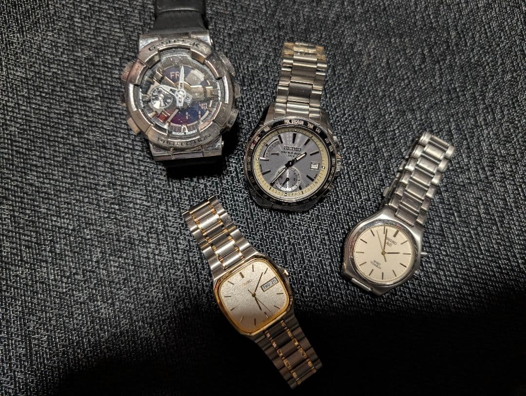 Mens腕時計 ジャンクまとめ売り SEIKO他