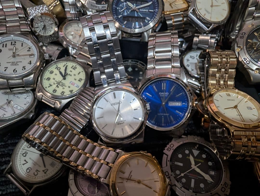 Mens腕時計 ジャンクまとめ売り SEIKO他