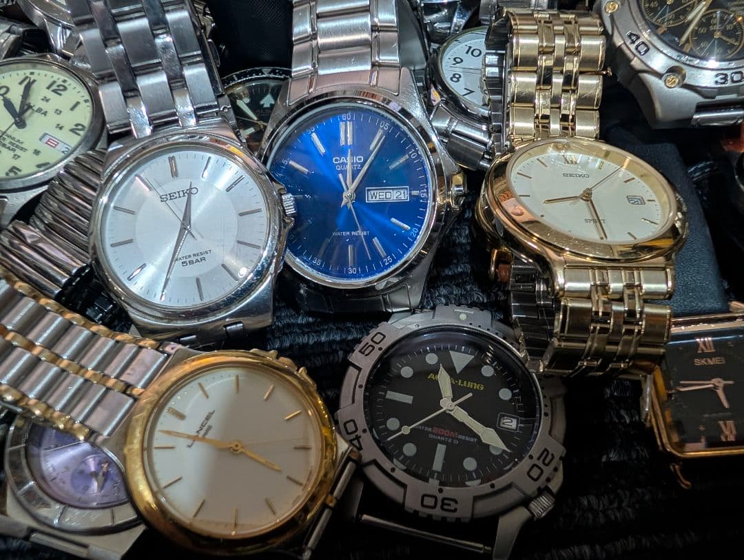 Mens腕時計 ジャンクまとめ売り SEIKO他