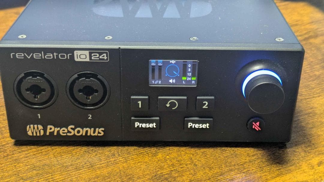 DTM・DAW PRESONUS Revelator io24