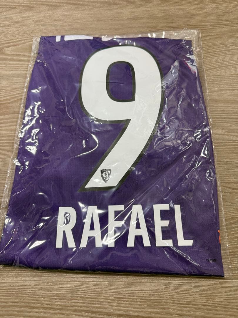 京都サンガFC2025オーセンティックユニフォーム4XL ラファエルエリアス選手 ラファエル・エリアス選手、米本拓司選手加入に伴うオフィシャルグッズ